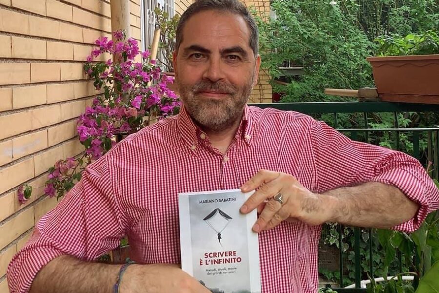 “Scrivere è l’infinito”, l’arte del racconto di Mariano Sabatini