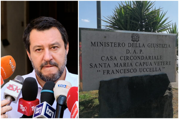 Salvini non ci sta: “Mattanza in carcere? Anche quella dei detenuti contro gli agenti”