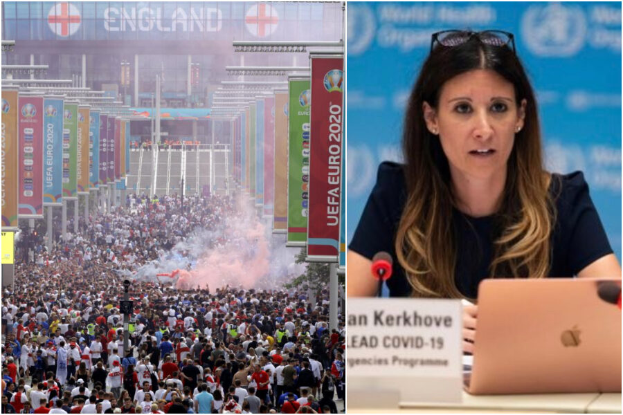 Italia-Inghilterra, la finale di Wembley “un devastate contagio in diretta”: l’atto di accusa dell’Oms