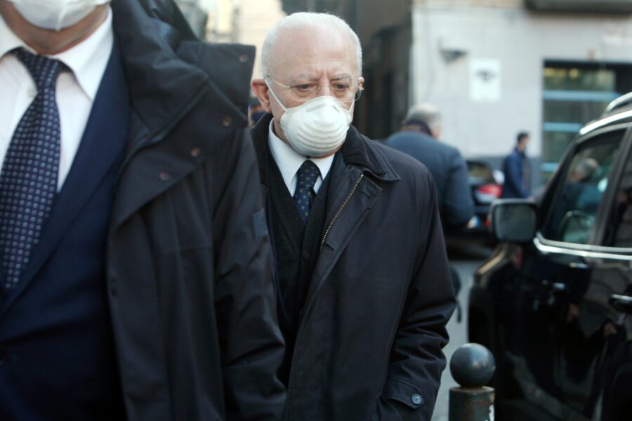 VINCENZO DE LUCA PRESIDENTE REGIONE CAMPANIA