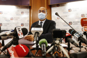 Foto Cecilia Fabiano/ LaPresse 
 02 Agosto 2021 Roma (Italia)
Cronaca   :  
Conferenza stampa sull’attacco hacker alla Regione Lazio 
Nella Foto : Nicola Zingaretti  

Photo Cecilia Fabiano/ LaPresse 
August 02 , 2021  Roma (Italy) 
News  :  
Press conference on the hacker attack at informatics web of Lazio Region
In the Pic : Nicola Zingaretti