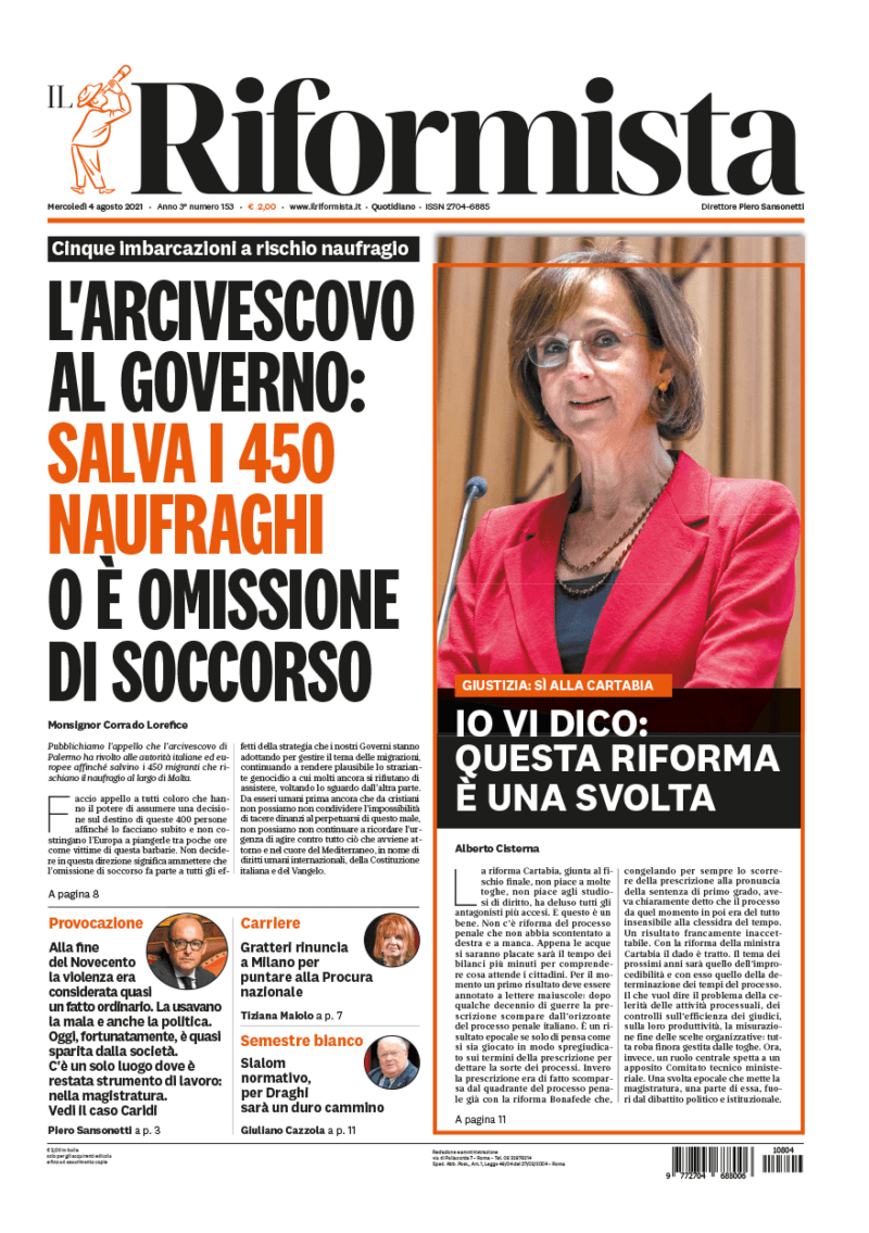 Quotidiano del 4 agosto 2021