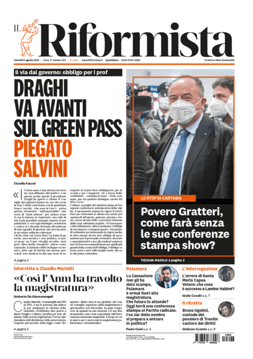 Quotidiano del 6 agosto 2021