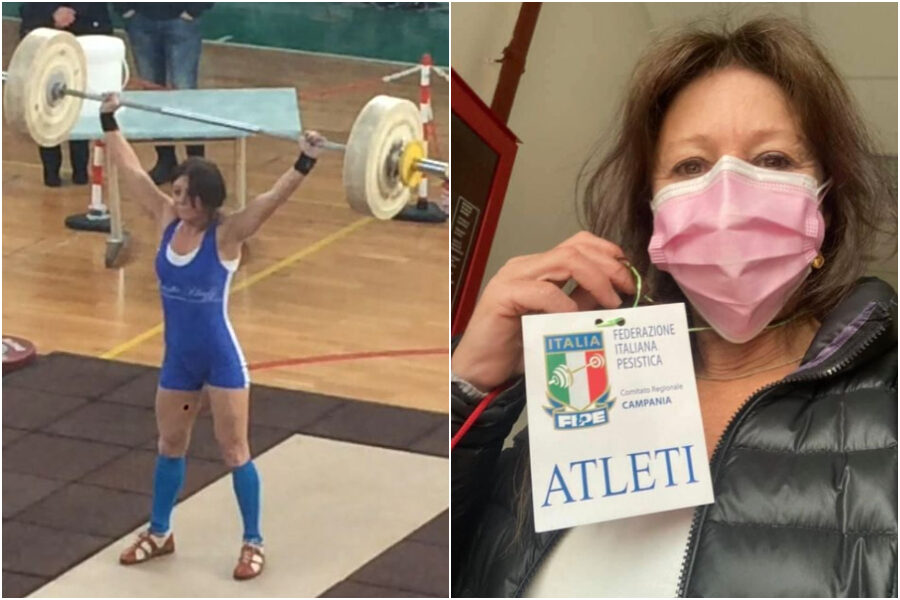 Assunta sconfigge il tumore al pancreas e vince i campionati di pesi su panca: “La mia è la gara più importante”