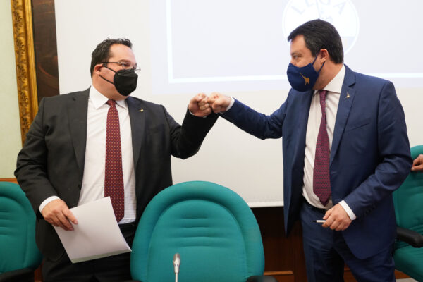 MATTEO SALVINI LEGA CLAUDIO DURIGON LEGA