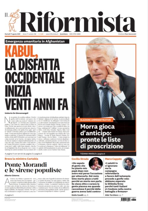 Quotidiano del 17 agosto 2021