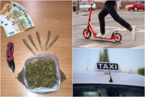 Spacciavano droga sul monopattino e in taxi, arrestati 8 pusher