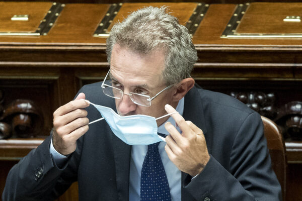 Foto Roberto Monaldo / LaPresse
23-09-2020 Roma
Politica
Camera dei Deputati – Question time
Nella foto Gaetano Manfredi

Photo Roberto Monaldo / LaPresse 
23-09-2020 Rome (Italy) 
Chamber of Deputies – Question time
In the pic Gaetano Manfredi
