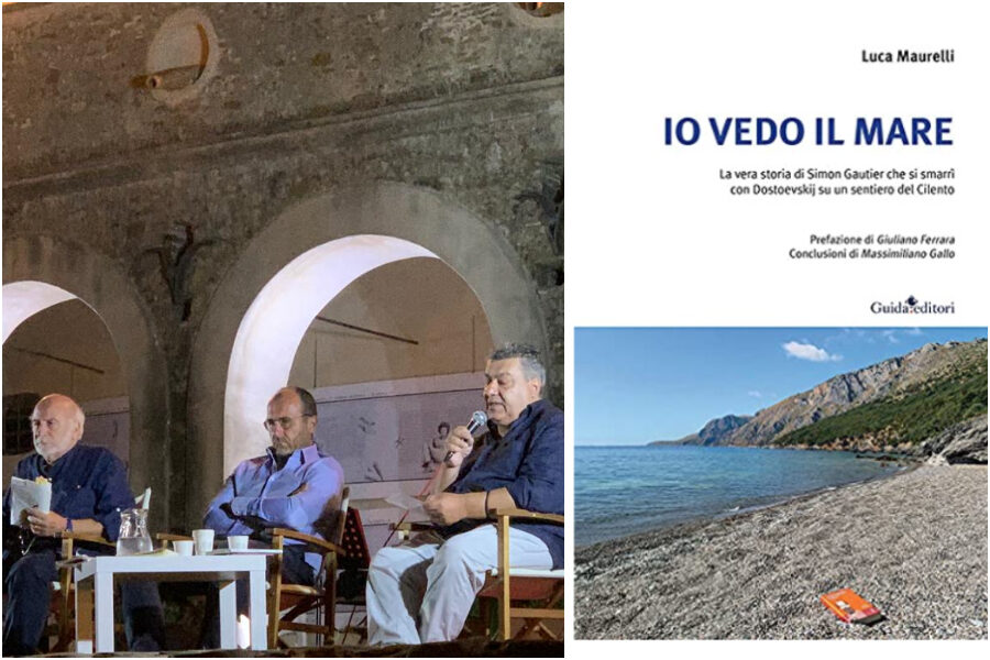 I misteri di Simon Gautier e gli eroi del Cilento nel libro “Io vedo il mare” presentato al festival di Pioppi