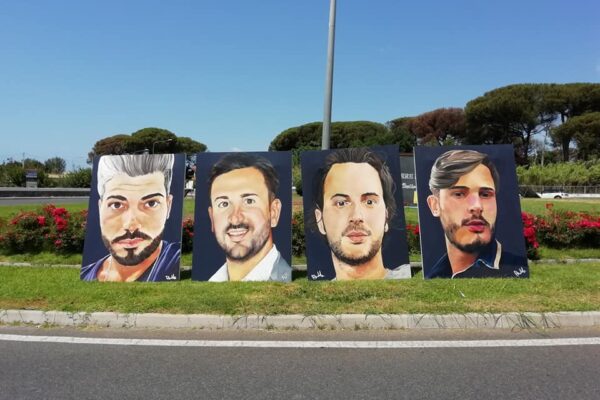 Ponte Morandi, Torre del Greco ricorda i 4 ragazzi che morirono nel crollo: “Non vi dimenticheremo mai”