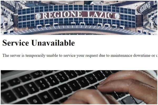 Attacco hacker alla Regione Lazio, il sito per le vaccinazioni è k.o.