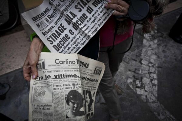 Stefano De Grandis/lapresse
Bologna 2/08/2014
34° anniversario strage alla stazione di Bologna