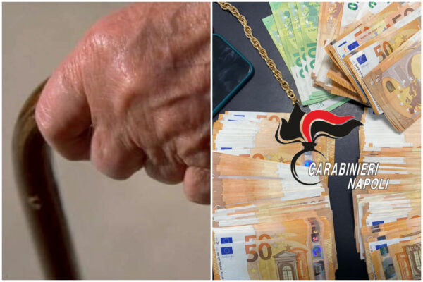 “Sua figlia ha un debito, l’abbiamo arrestata”, nonnino consegna 15mila euro a finti carabinieri