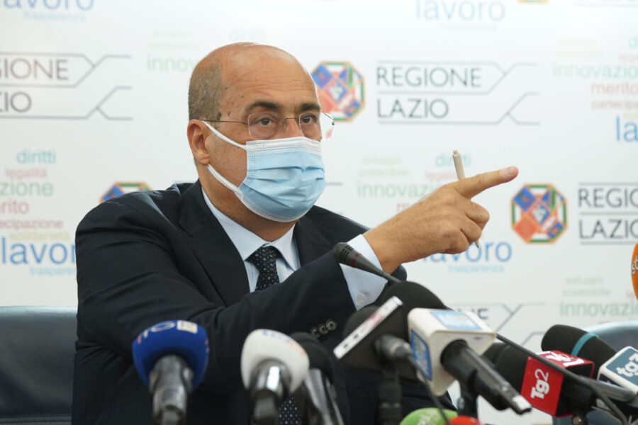 NICOLA ZINGARETTI PRESIDENTE REGIONE LAZIO