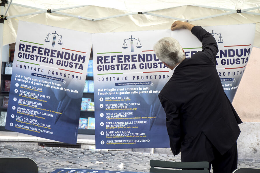 Referendum primo passo per tornare allo Stato di diritto