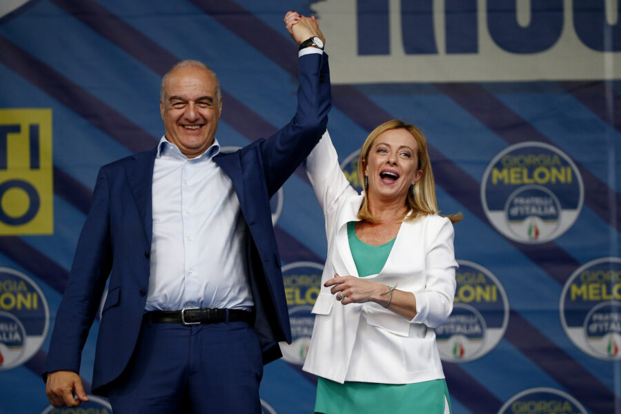 “Piazza gremita per Michetti ma nessuno ne parla”, lo sfogo di Giorgia Meloni