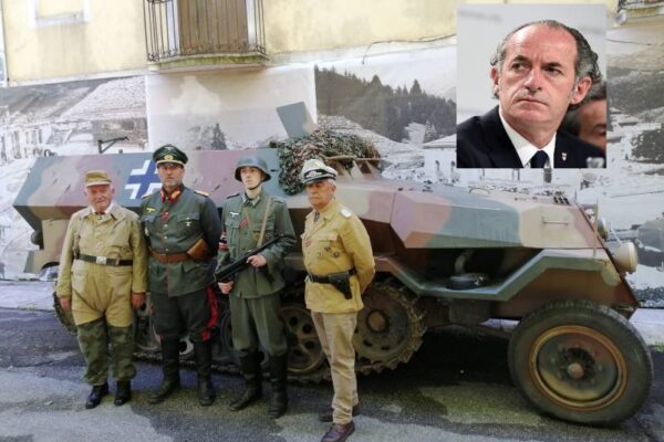 Guide in divisa della Wehrmacht nel museo-bunker di Kesselring, bufera su Zaia: “La Disneyland dei neonazisti”