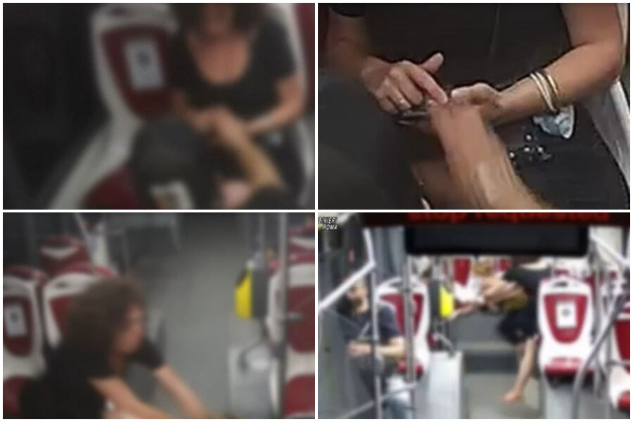 Turiste rapinate sul bus, scippatore senza mascherina preso ubriaco in ospedale