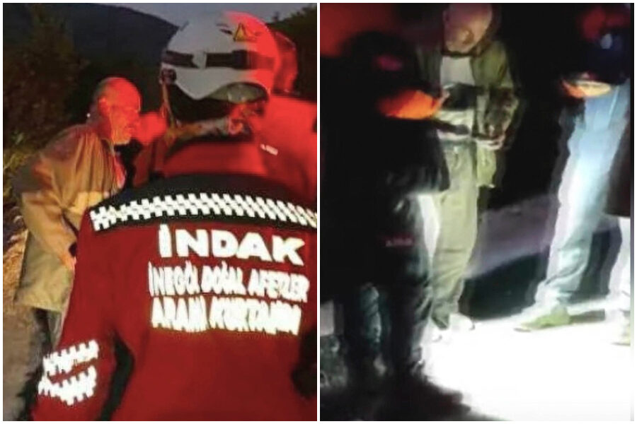 Ubriaco nel bosco si unisce al gruppo di ricerca, ma lo scomparso era lui