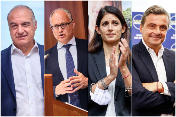 Sondaggi Roma: Michetti vince il primo turno, Gualtieri e Raggi appaiati. Calenda in rimonta