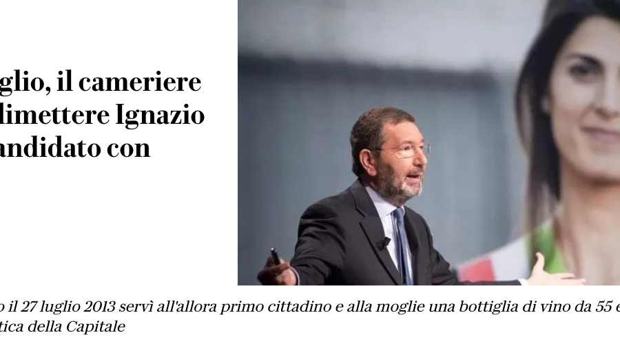 Ignazio Marino si dimise, altro che il Notaio…