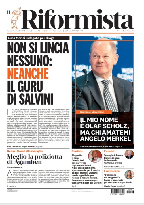 Quotidiano del 28 settembre 2021