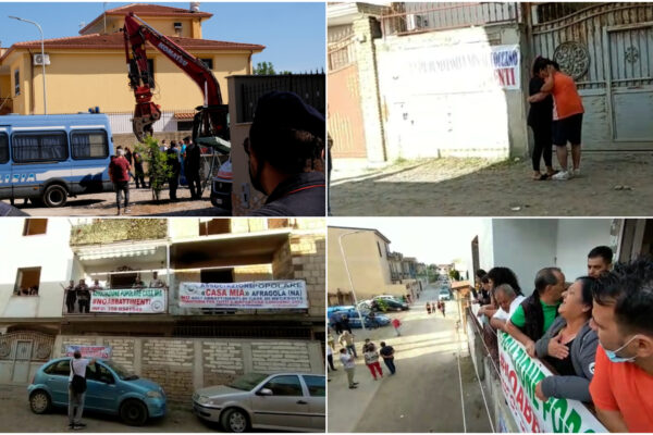 Abbattuta casa abusiva, in strada due famiglie con 4 bambini: “I pm non hanno voluto aspettare”
