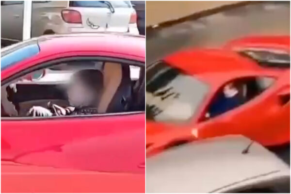 Ferrari guidata da un ragazzino a Napoli: il video tra dubbi e polemiche