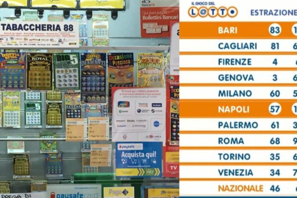 Gratta e Vinci rubato, sulla ruota di Napoli il terno a sorpresa: c’è l’88, il numero del tabaccaio