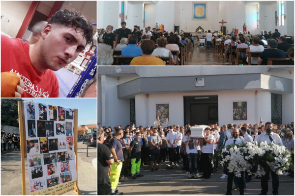 L’ultimo saluto a Gennaro, ammazzato nei vicoli della movida: “Siamo tutti colpevoli, basta uscire con i coltelli”