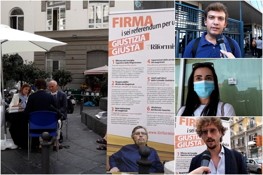 Referendum, gli studenti: “La Giustizia non funziona, firmiamo per renderla più giusta”