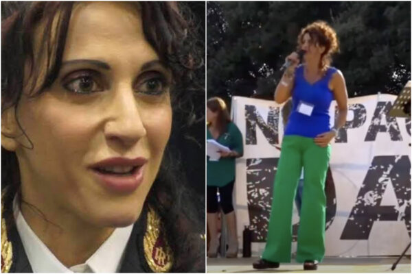 Chi è Nunzia Schilirò, vice questore ‘No Green Pass’ sul palco di Roma: da funzionaria pluripremiata al rischio licenziamento