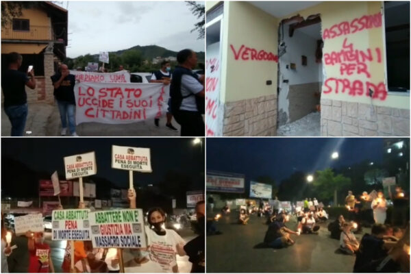 Case abusive, sgomberate due famiglie con 4 minori: “Per i bimbi la scuola inizia con una tragedia”