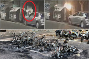 Fiamme a scooter, auto e cassonetti, presi tre piromani a Roma: bruciato anche il giaciglio di un clochard