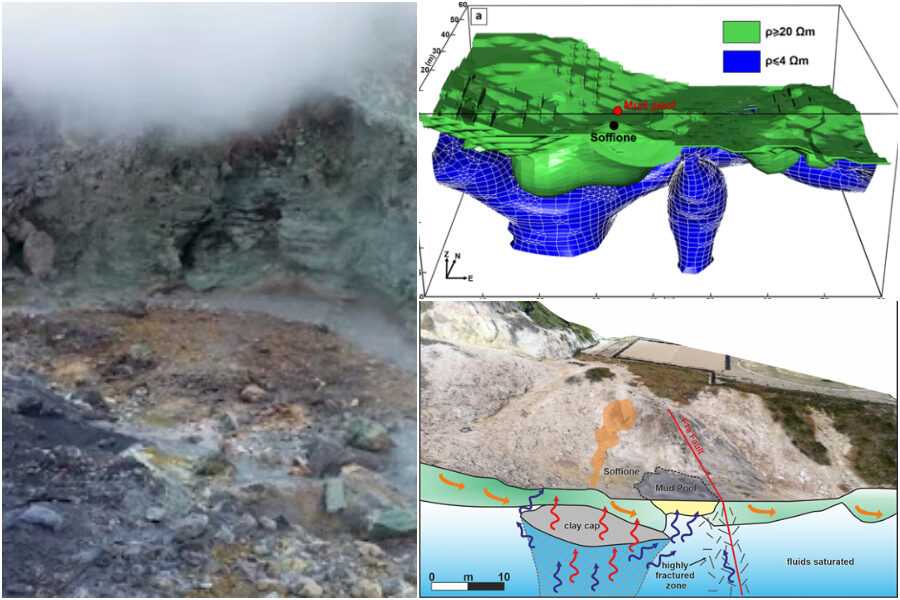 Campi Flegrei, realizzato un nuovo modello in 3D di Pisciarelli: “Un importante strumento di prevenzione”