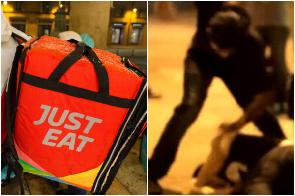 Calci e bastonate in faccia al rider straniero, quattro indagati a Roma: due minorenni tentano di aggredirlo anche in caserma