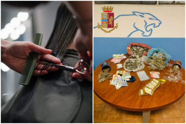 Taglio, piega e droga: negozio di parrucchiere diventa base di spaccio, prese due donne