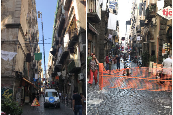 Cadono calcinacci, traffico interrotto in via dei Tribunali a Napoli: le deviazioni