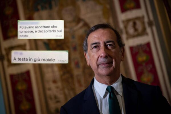 Beppe Sala minacciato sulle chat No Green Pass: “Decapitiamolo! A testa in giù maiale! Seguiamolo fino a casa!”