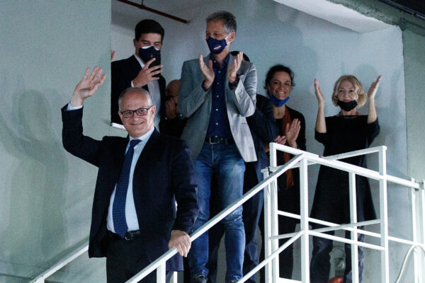 Foto Roberto Monaldo / LaPresse
18-10-2021 Roma
Amministrative – Comitato Roberto Gualtieri
Nella foto Roberto Gualtieri
Photo Roberto Monaldo / LaPresse
18-10-2021 Rome (Italy)
Administrative election – Roberto Gualtieri elected Rome’s Mayor
In the pic Roberto Gualtieri Foto Roberto Monaldo / LaPresse
18-10-2021 Roma
Amministrative – Comitato Roberto Gualtieri
Nella foto Roberto Gualtieri
Photo Roberto Monaldo / LaPresse
18-10-2021 Rome (Italy)
Administrative election – Roberto Gualtieri elected Rome’s Mayor
In the pic Roberto Gualtieri