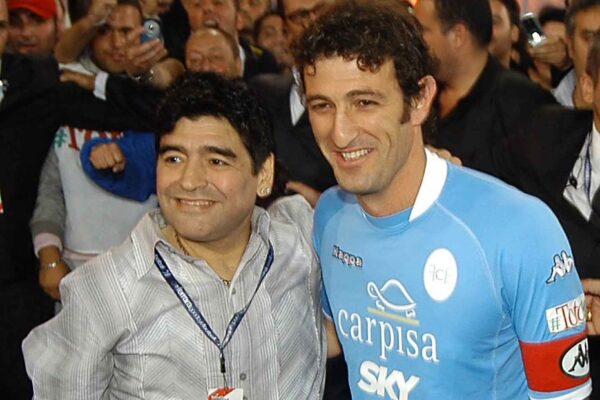 © Riccio – Ricci / Lapresse
09-06-2005 Napoli
Partita di addio di Ciro Ferrara
Ferara Maradona