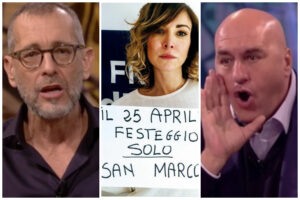 Rachele Mussollini è “fascista”, lite tra Formigli e Crosetto: “Vanno bene solo quando sostengono il Ddl Zan”