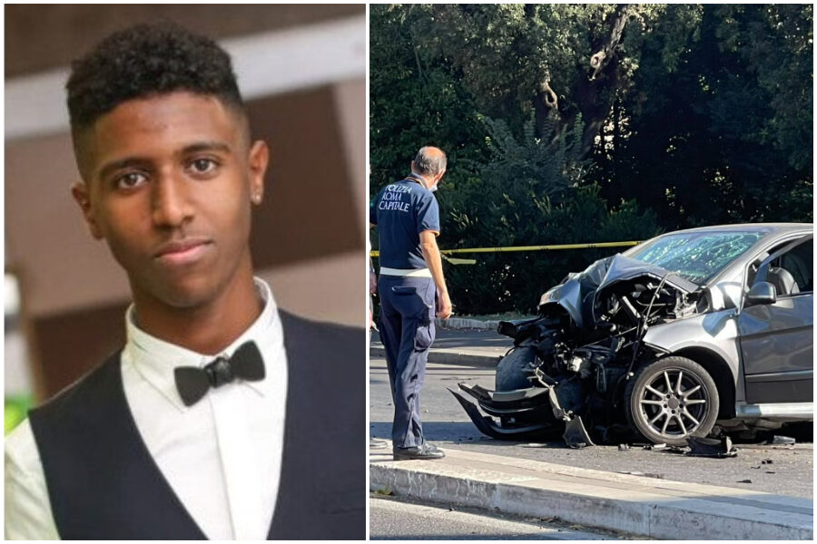 Lo schianto dopo la festa di compleanno: Henok muore a 22 anni, l’amico che guidava rischia la paralisi