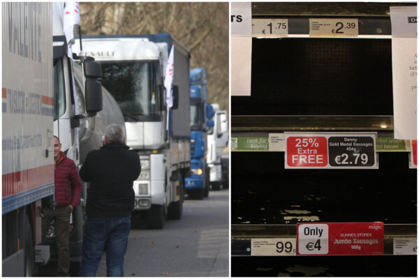 Un autotrasportatore su 3 senza Green pass, merci ferme e blocco dei rifornimenti