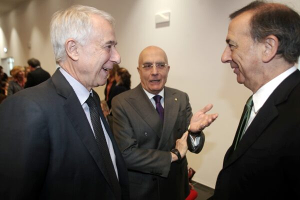 GIULIANO PISAPIA E GABRIELE ALBERTINI EX SINDACI DI MILANO, GIUSEPPE BEPPE SALA SINDACO DI MILANO