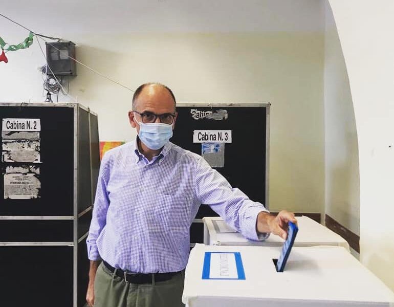 ENRICO LETTA VOTO AMMINISTRATIVE 2021