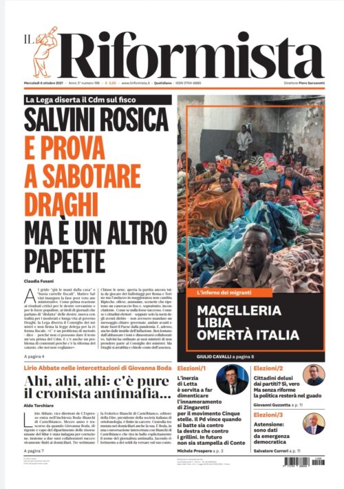 Quotidiano del 6 ottobre 2021