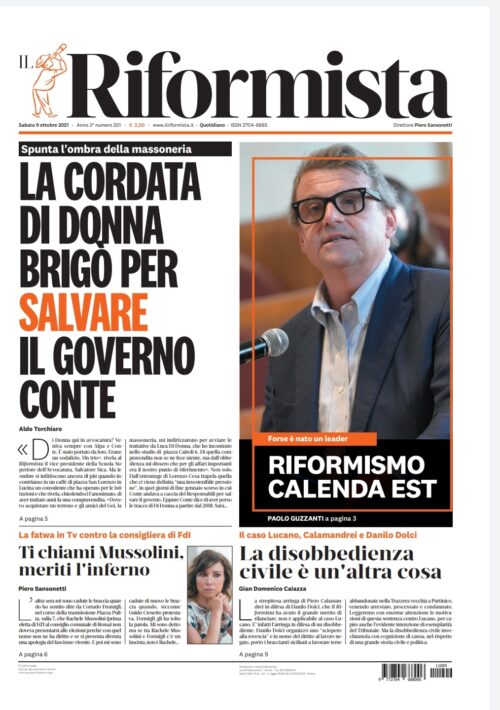 Quotidiano del 9 ottobre 2021