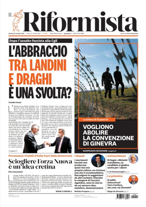 Quotidiano del 12 ottobre 2021