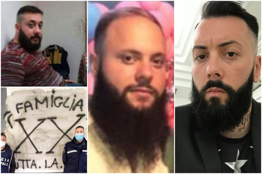 In alto a sinistra Giuseppe De Martino, al centro Francesco De Martino, a destra Antonio De Martino